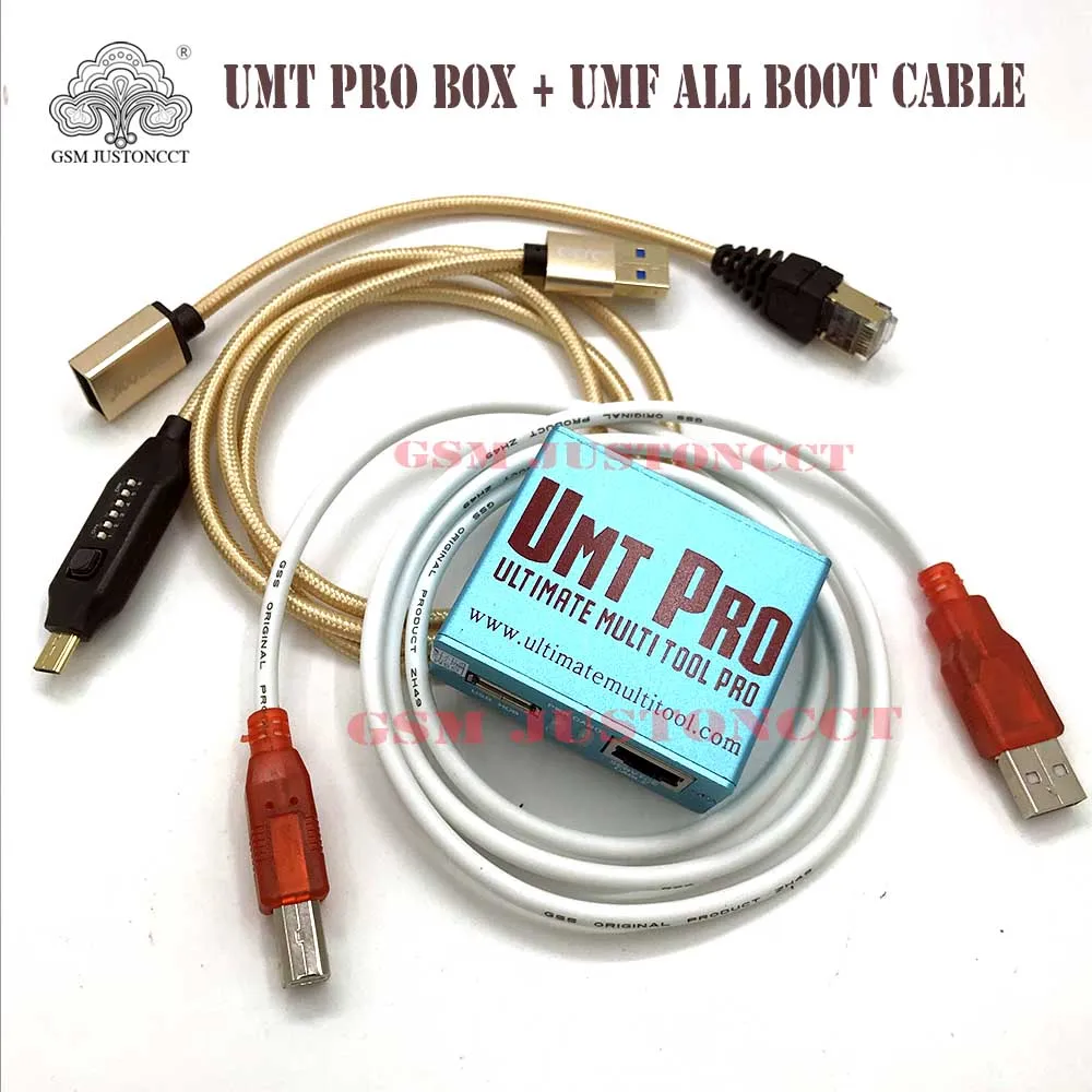 UMT PRO BOX + UMT EMMC ISP ADAPTER - GSM JUSTONCCT - A1