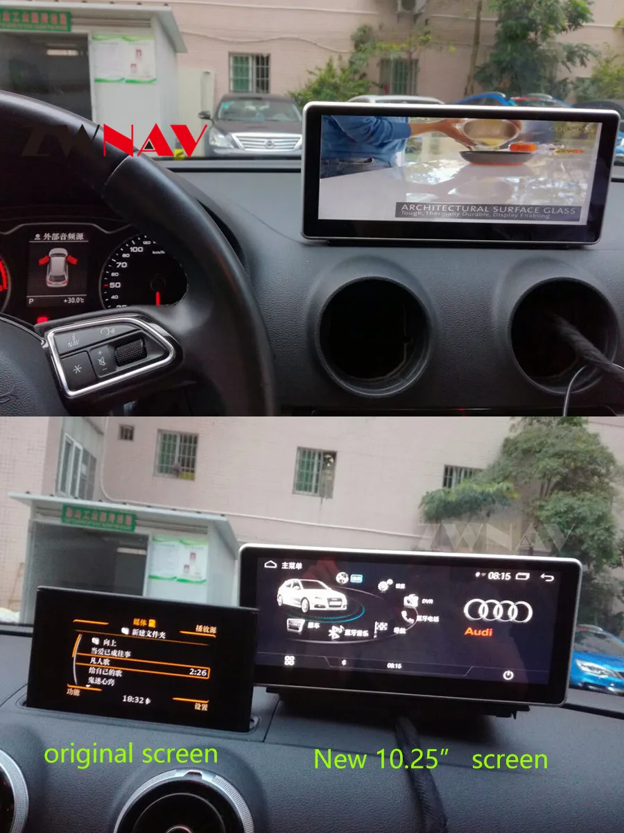 4G+ 64G сенсорный экран Android 9,0 Автомобильный мультимедийный плеер gps аудио Navi для AUDI A3 2013- Радио Видео Стерео головное устройство карта
