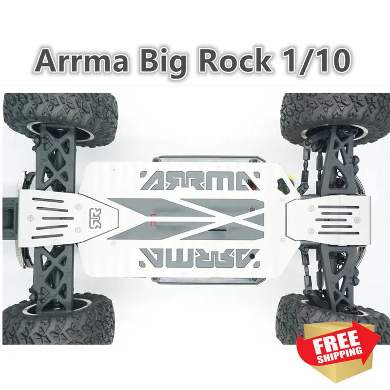 Запчасти для радиоуправления RC Arrma 1/10 big rock monster truck шасси бронированная защитная