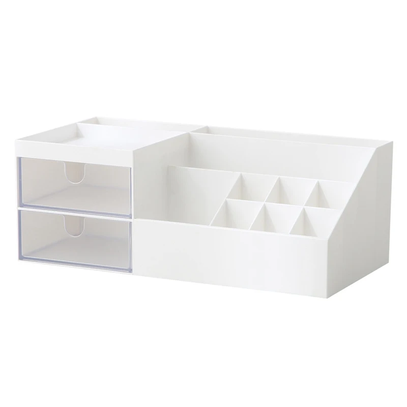 1pc Multifunctional Makeup Organizer For Cosmetic Large Capacity Cosmetic Storage Box Organizer Desktop Jewelry Nail Polish Hot 