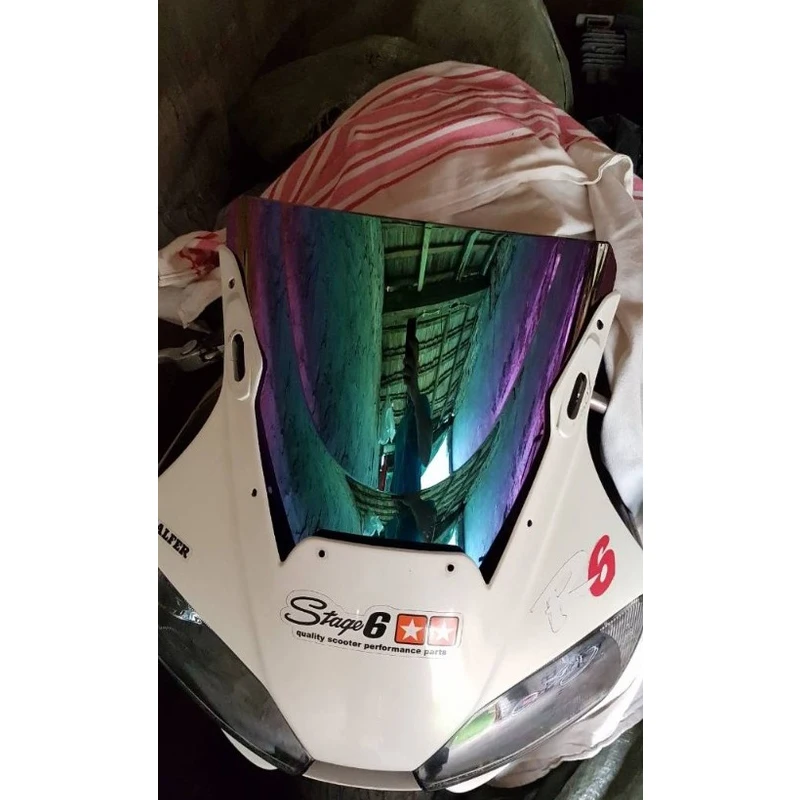 Ветра Экран для 1998 1999 2000 2001 2002 Yamaha YZF-R6 YZF R6 600 ветер Экран дефлекторы лобовое стекло цвет синий, черный; большие размеры дыма иридия
