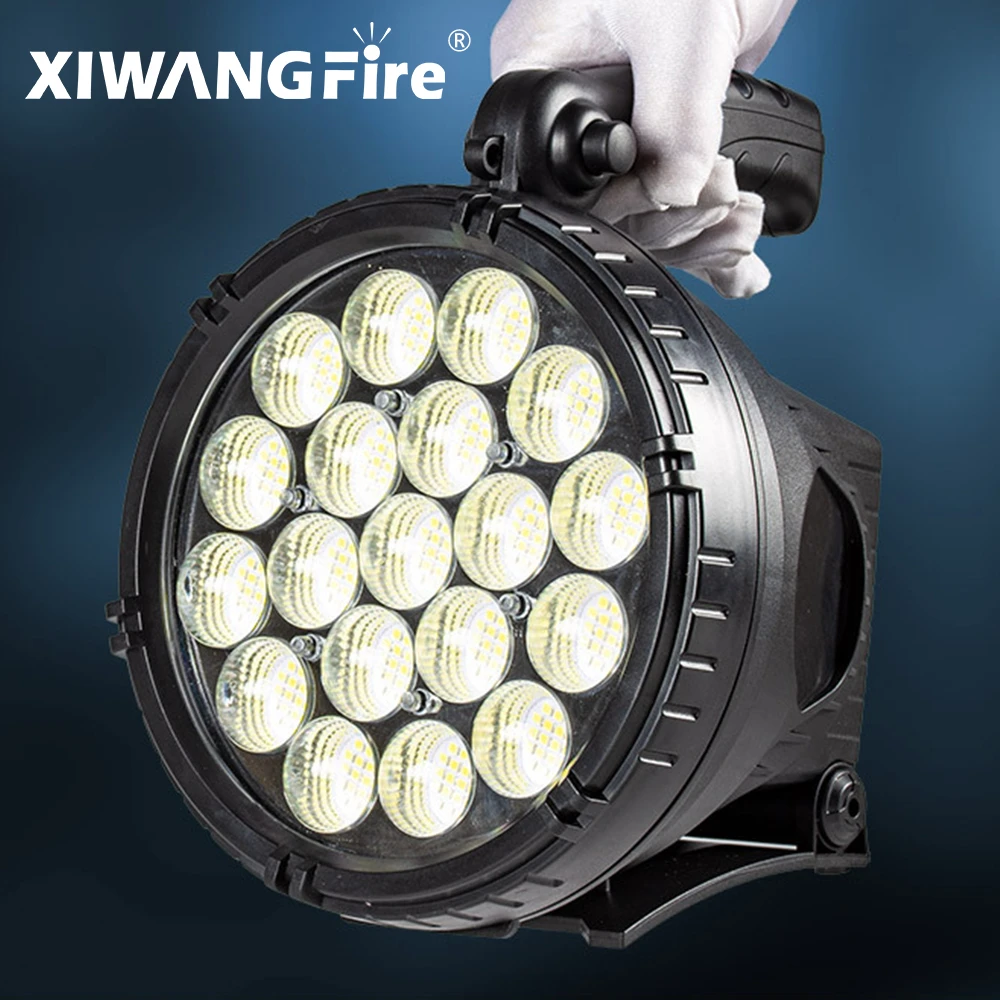 Most Powerful Led Portable Spotlight Flashlight Searchlight With P90
