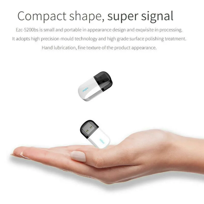 USB 2,0 Беспроводной адаптер 802,11 N Ezcast беспроводной USB wifi адаптер 5G/2,5G Bluetooth 4,2 двухдиапазонный AC 600 Мбит/с 3B12