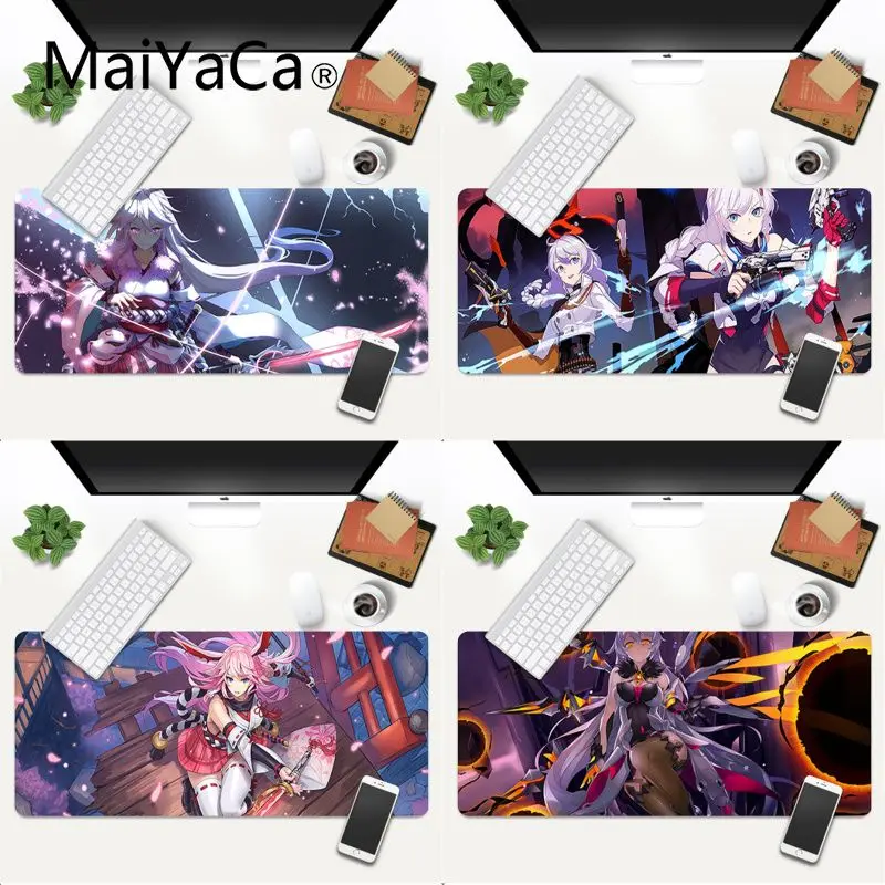 

Honkai impact the 3rd Kawaii girl Laptop Gaming Mice Mousepad Gaming Mouse Pad Large Deak Mat 600x300mm for overwatch/cs go