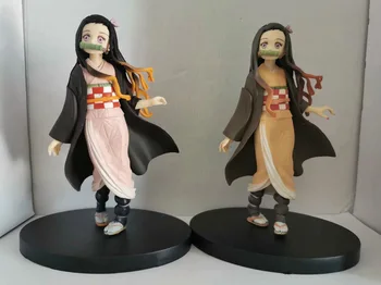 

Anime Figurine Model Demon Slayer Kimetsu No Yaiba Kamado Tanjirou Agatsuma Zenitsu Hashibira Inosuke Action Figures Toys Gift