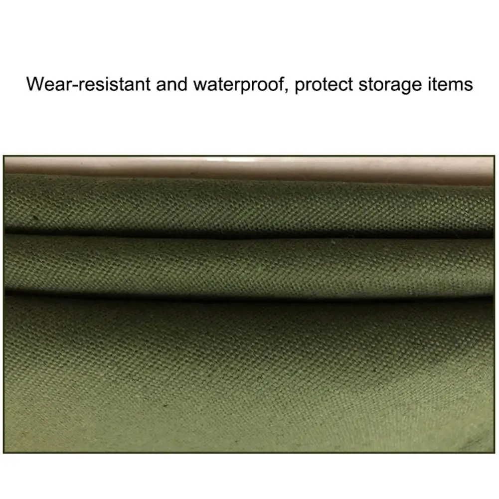 Large Canvas Travel Packing Organizer Storage Bag Green Transfer Bags Logistics Moving Bag For Outdoor Travelling Pack Luggage