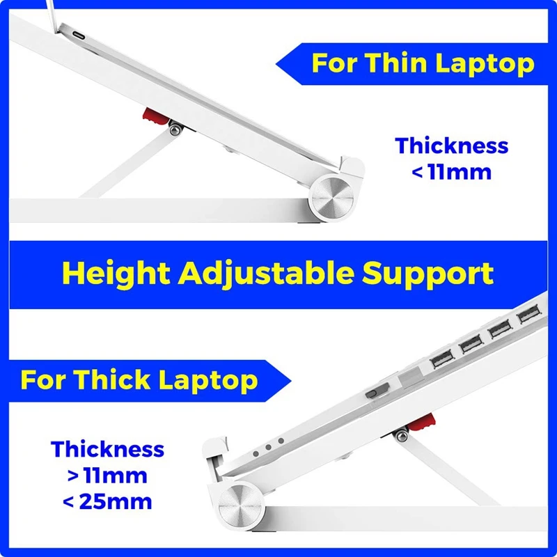 Подставка для ноутбука, Портативная подставка для ноутбука, Складная Настольная подставка для ноутбука, регулируемая Эргономика зрения