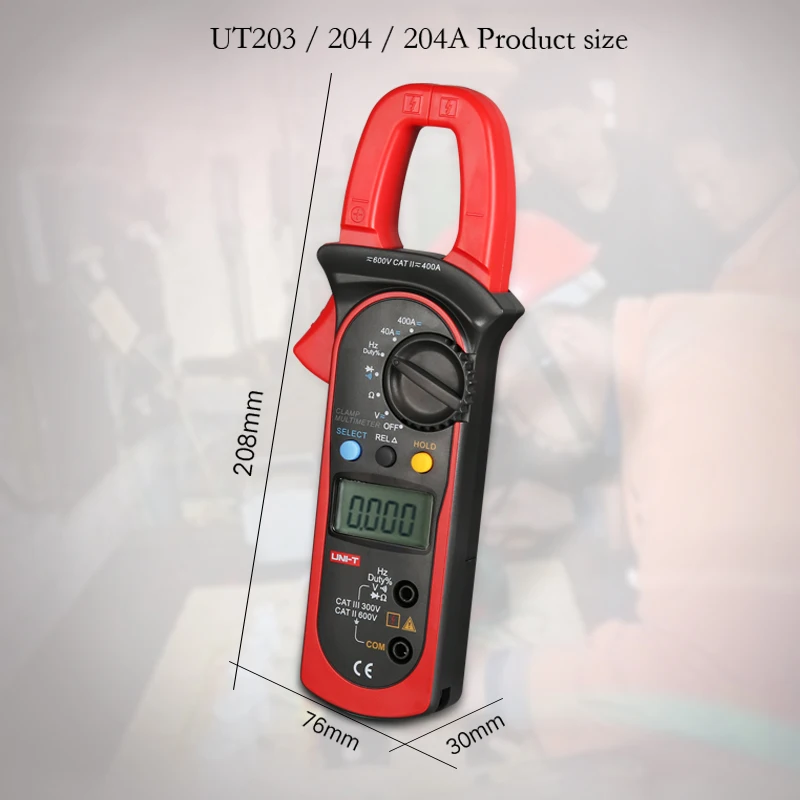 Цифровой токоизмерительный прибор UT203 UT204 UT204A новый диагностический инструмент