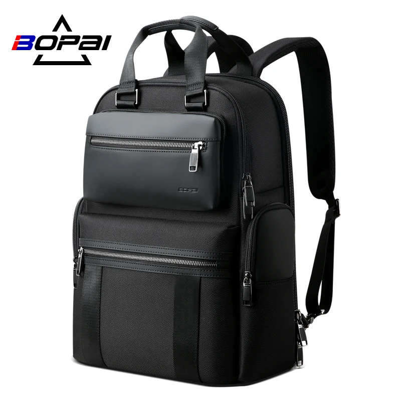 Bopai рюкзак мужской деловой рюкзак большой емкости 15 дюймов сумка для отдыха usb зарядка задний пакет сумка