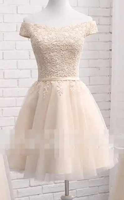 Princesa de hadas cielo, vestido de dama de honor de línea A, descubiertos, de encaje de tul, vestidos largos formales para baile de graduación|Vestidos| - AliExpress