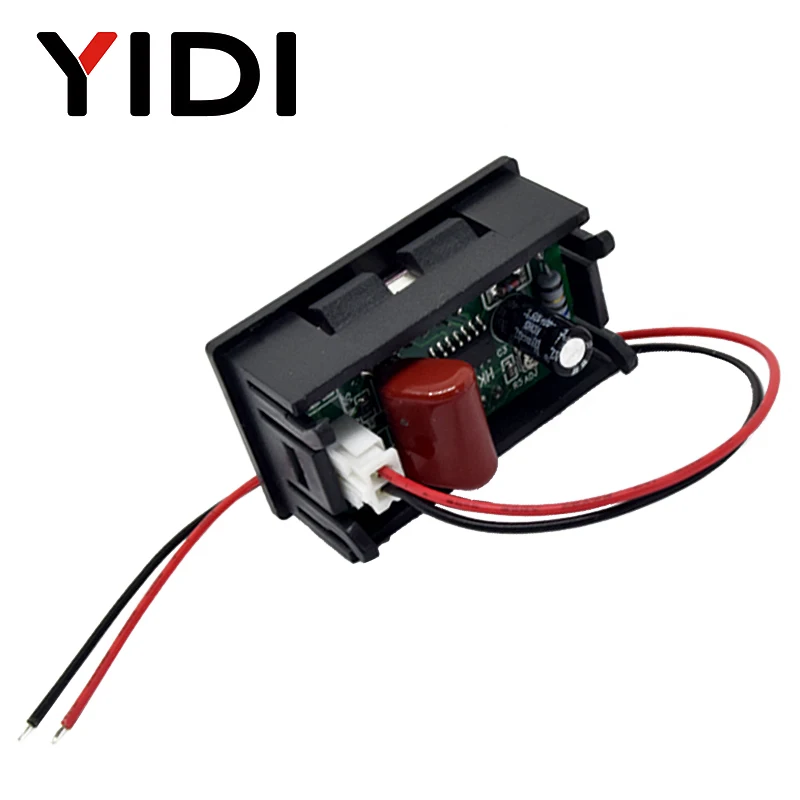 AC 30-500V AC 0-600V 0.56'' Digital Voltmeter calibrate reading DC 3.5-30V DC 0-100V Red Green Blue LED display voltage meter