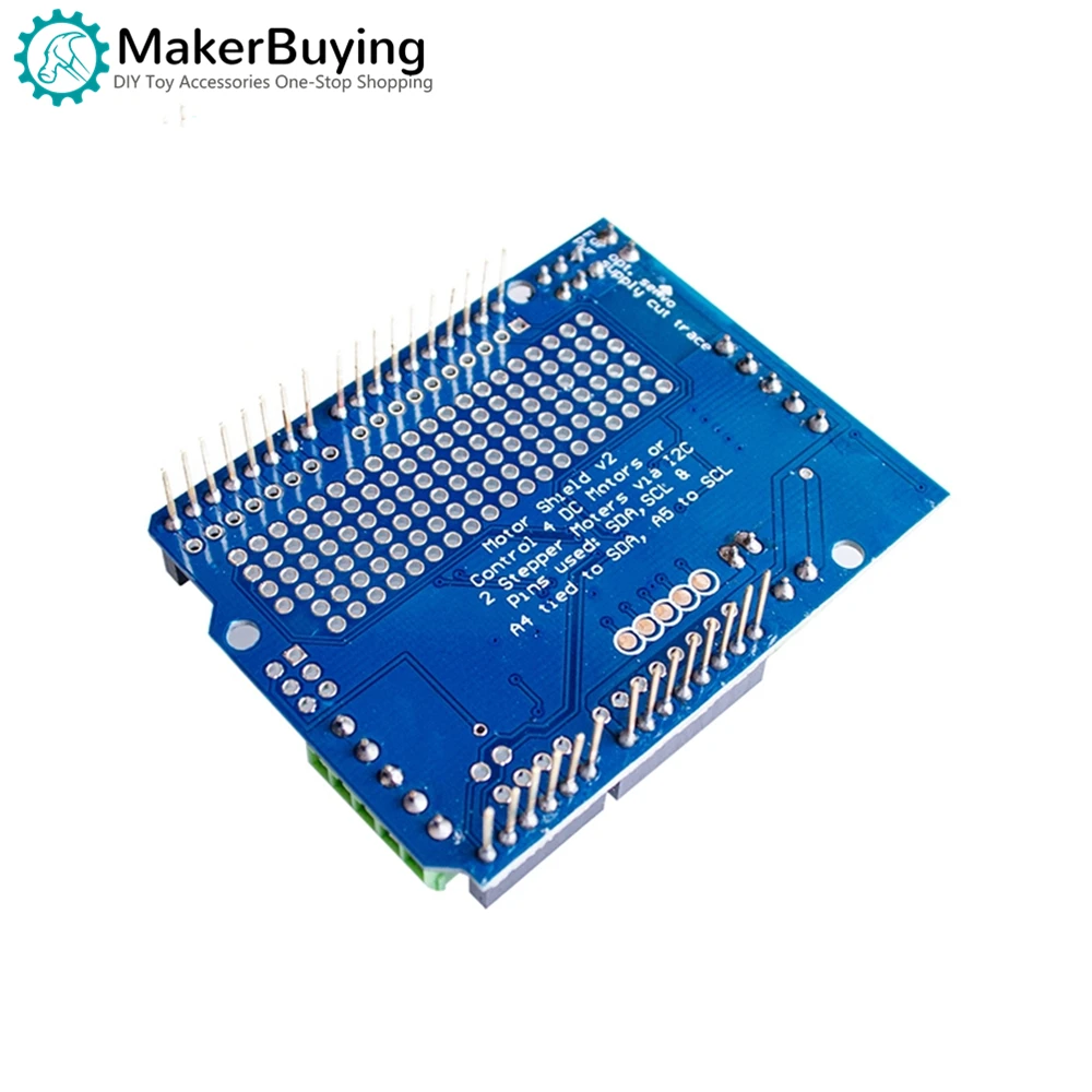 Motor / Stepper / Servo Shield v2 DC stepper motor servo drive module For Arduino Robot PWM Uno Mega R3 Replace L293D