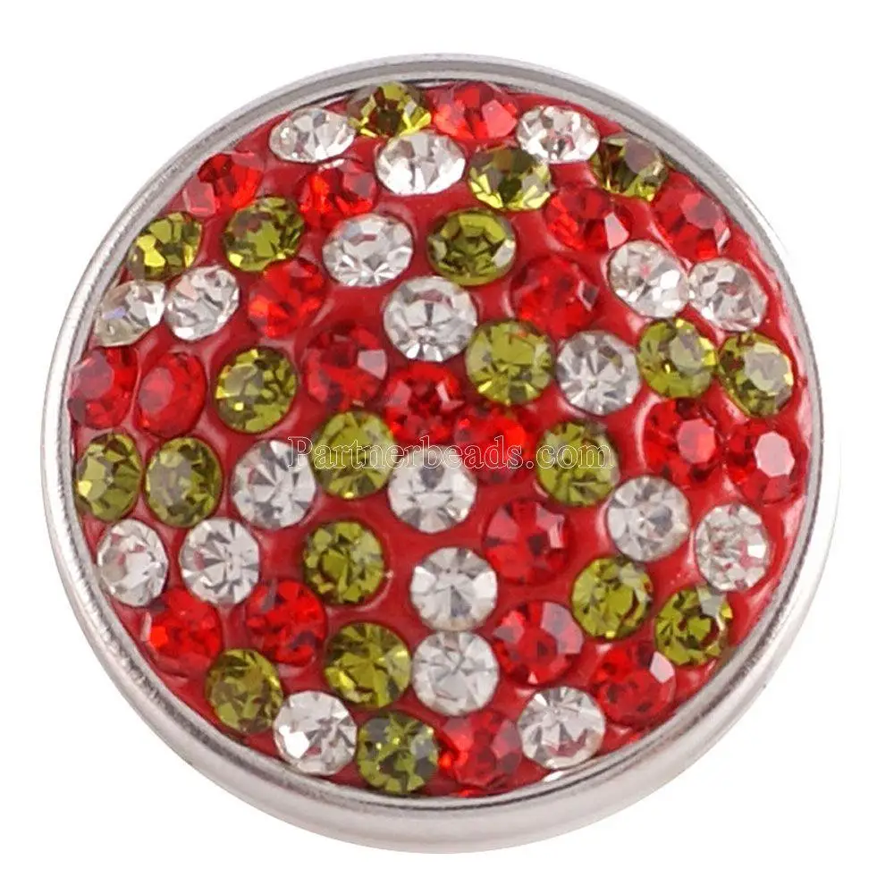 Камни со стразами Кнопка 18 мм броши на прищепке подходит украшение в форме имбирного печенья на Рождество