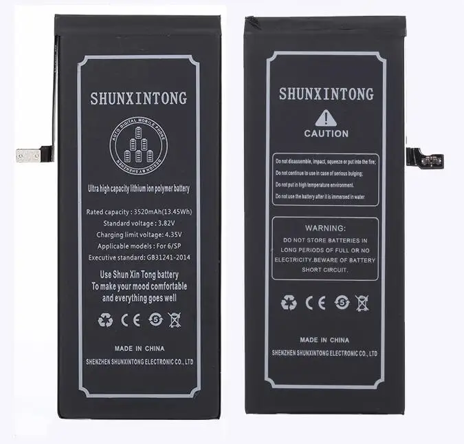 

5pcs/lot Original Polymer Lithium-ion Phone Battery For Apple iPhone 6s Plus Replacement Batteries For iphone 6/SP + Tools Kit