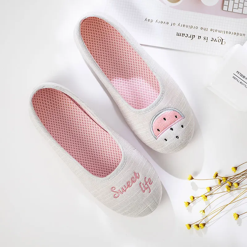 Spring Summer Bag And Pregnant Women's Lovely Non Slip Soft Bottom Women Slippers 2 Colors Rubbers Girl Shoes Slippers