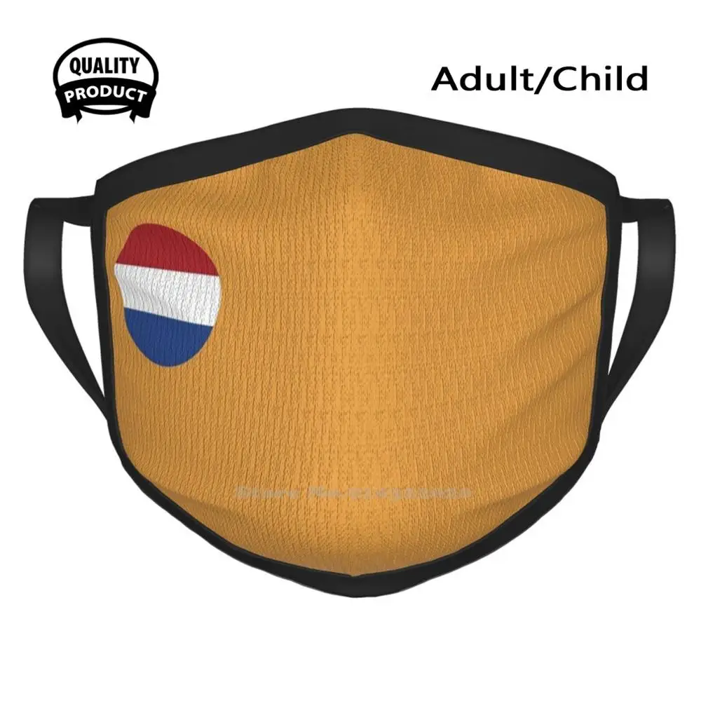 NetherlandsMouthMaskOrangeWarmerBreathableFaceMasksFaceOrange