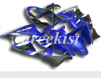 

New ABS Injection Mold Motorcycle Fairings Kit Fit For Kawasaki Ninja ZX-6R 636 2000 2001 2002 00 01 02 body set Blue