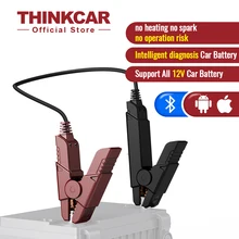 THINKCAR Thinkeasy Bluetooth akumulator do pojazdu Tester 12V 2000CCA baterii zdrowia ładowania Inspecter Auto samochodowe narzędzia diagnostyczne