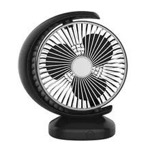 Перезаряжаемый перезаряжаемый воздушный вентилятор портативный ручной персональный мини USB Охлаждающий вентилятор с 18650 батареей USB Настольный охладитель с 3 вентиляторами