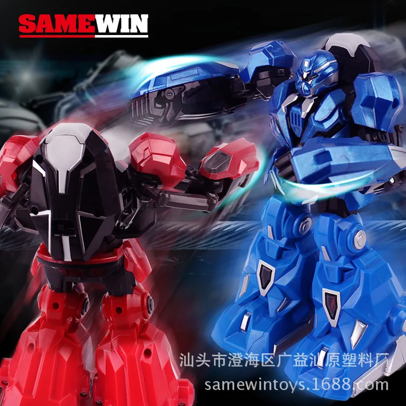 

2.4G Somatosensory Remote Control Robot Large Boxing Battle Robot Fighting Robot Boy CHILDREN'S Toy