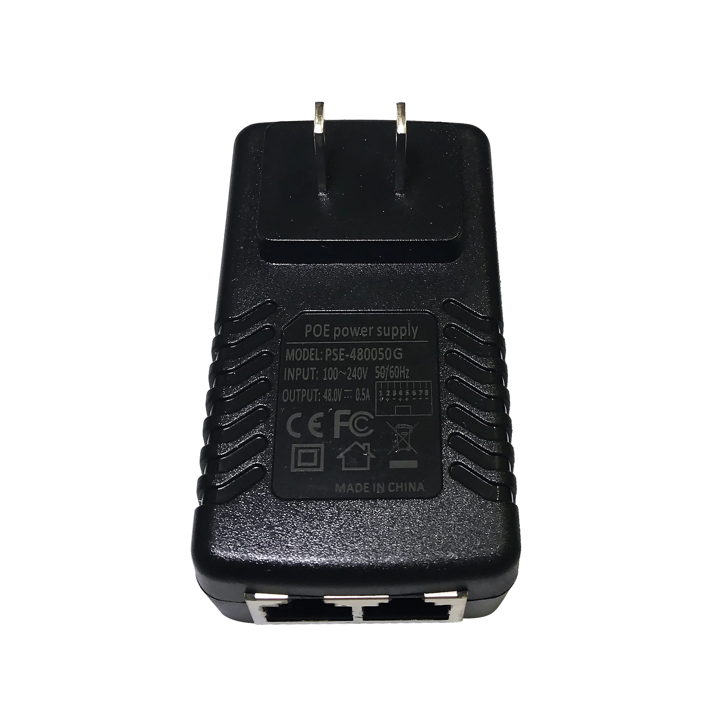 Gigabit 48V 0.5A адаптер, переходник питания по Ethernet pin4/5(+), 7/8(-) совместимый EEE802.3af для UBNT AP 1000 Мбит/с