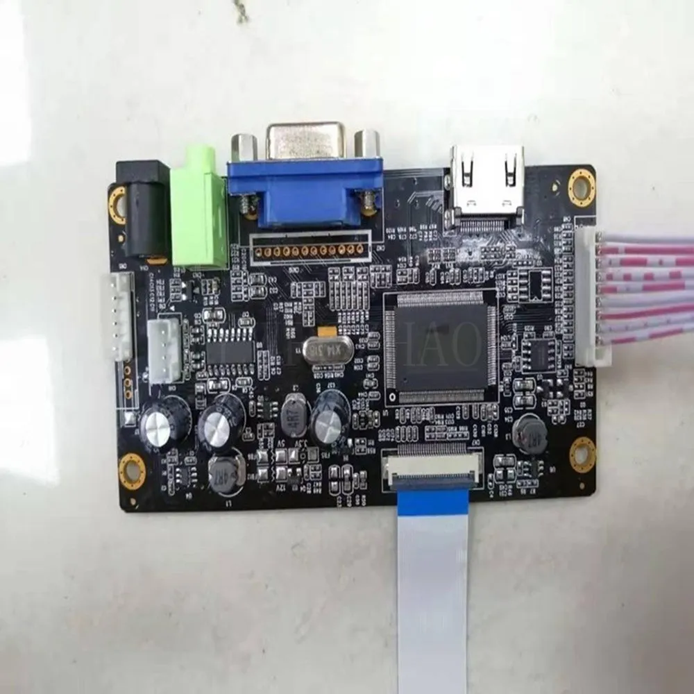 de placa controlador de tela lcd de áudio