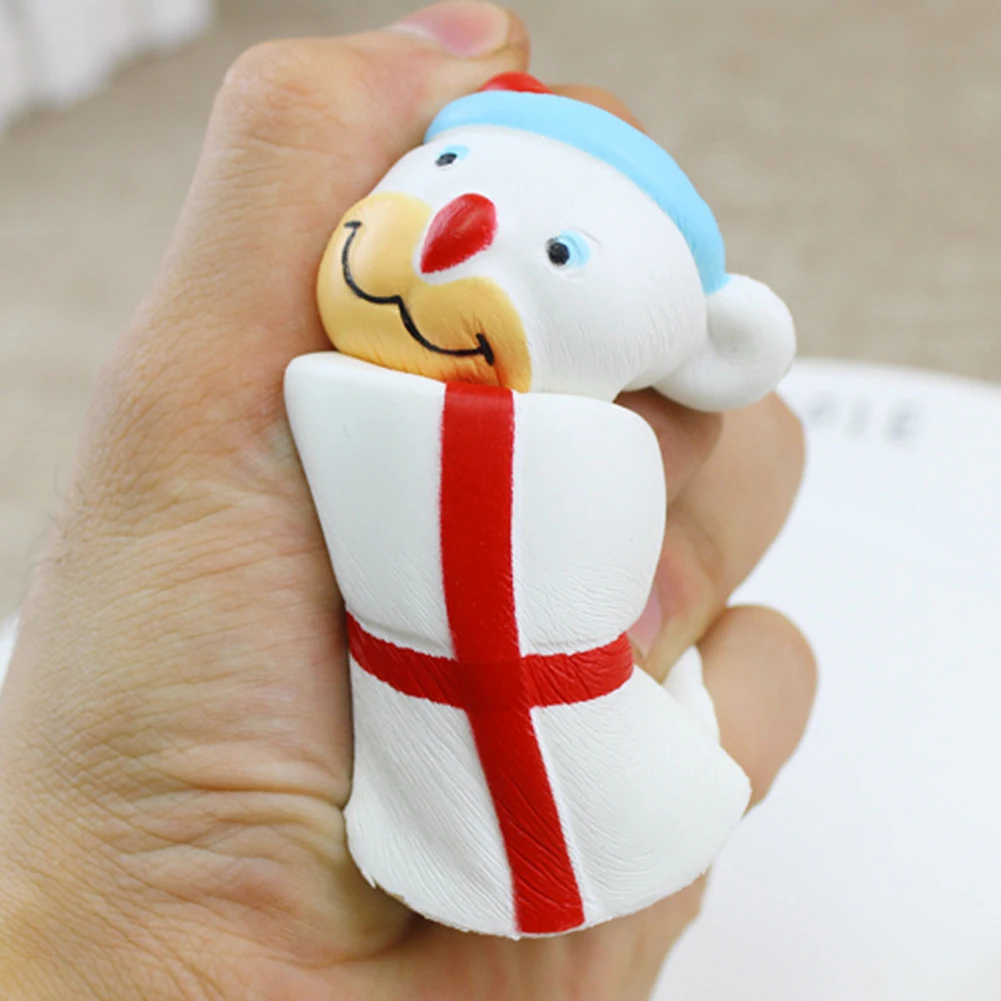 1 шт. Squishies медленно поднимающийся Jumbo Kawaii милый Медведь кремовый аромат для детей Рождественская вечеринка игрушки снятие стресса игрушка