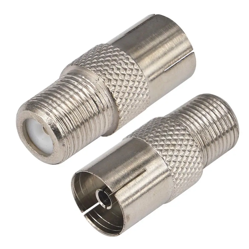5 шт. прямой коаксиальный адаптер с разъемом F типа на гнездо PAL|connector pipe|connector