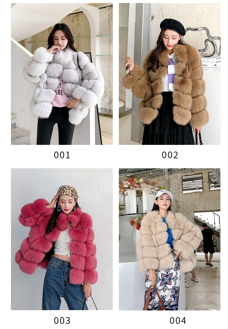 ZDFURS* Новое Поступление Женское зимнее плотное меховое пальто из натурального Лисьего меха куртка высокого качества пальто из лисьего меха Верхняя одежда с воротником