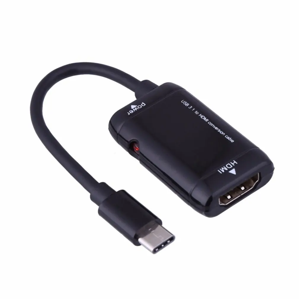 USB-C type C к HDMI адаптер USB 3,1 ТВ кабель для MHL Android телефон планшет для MacBook для huawei Matebook