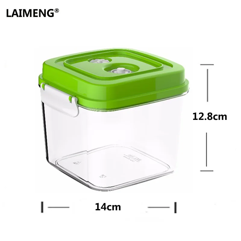 1400ml square vacuum contianer