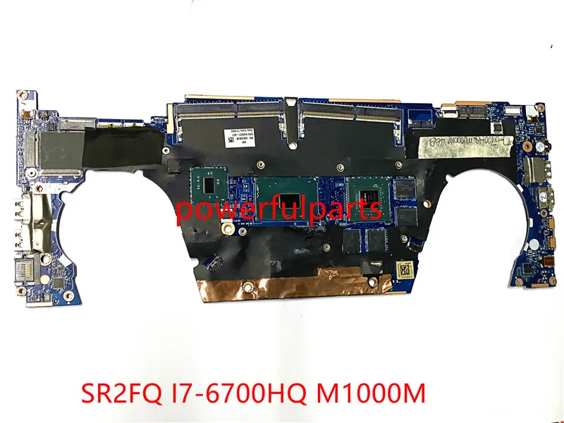 100% рабочая для hp zbook 15 g3 материнская плата 840931-601 APW5U LA-C401P ноутбука I7-6820HQ Процессор