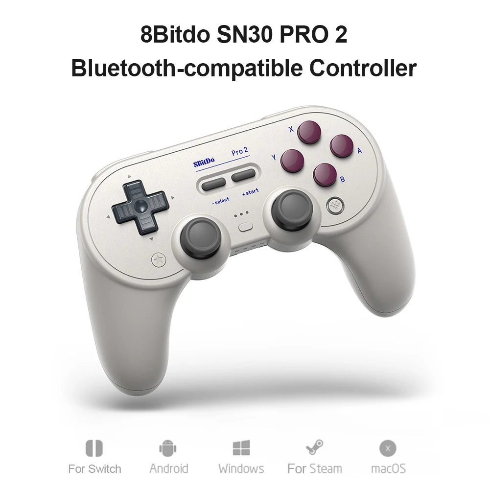 8bitdo Pro 2 Bluetooth Compatible Gamepad Controller With Joystick For Nintendo Switch Pc Macos Android Steam Raspberry Pi Gamepads Aliexpress 8bitdo Pro 2 Bluetooth Compatible Gamepad Controller With Joystick For Nintendo Switch Pc Macos Android Steam Raspberry Pi Gamepads Aliexpress