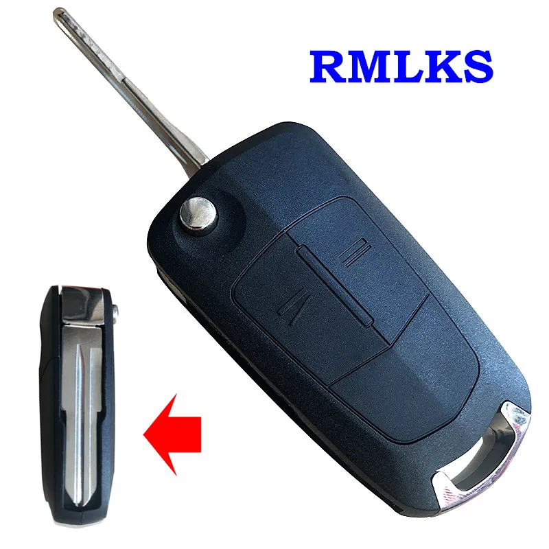 

2 Buttons Flip Remote Folding Car Key Shell Fob Case For Opel Vauxhall Corsa D Astra J G Zafira A Vectra B Mokka G Insignia
