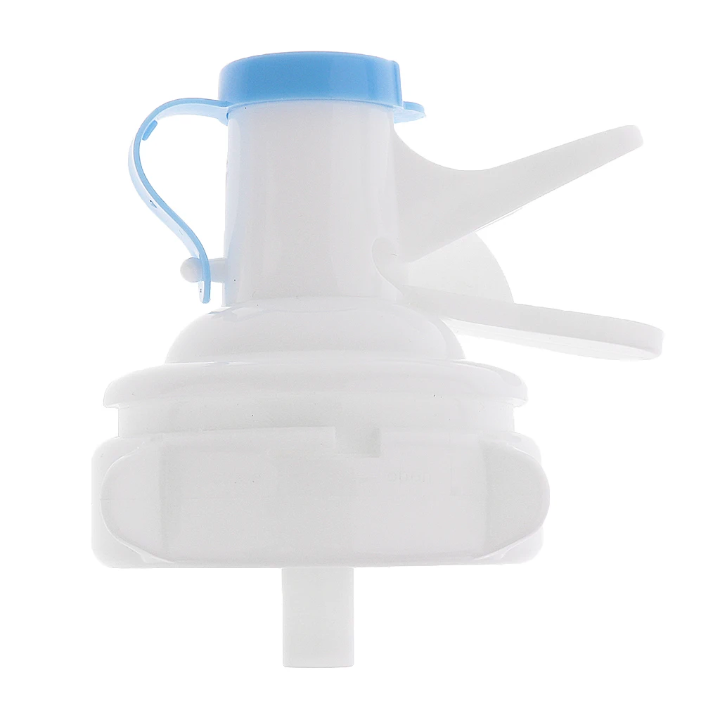 Water Dispenser Valve for 55mm Crown Top Drinking Bottle Reusable Water Jug Cap Replacement Faucet - Includes Lid Dirt Cover