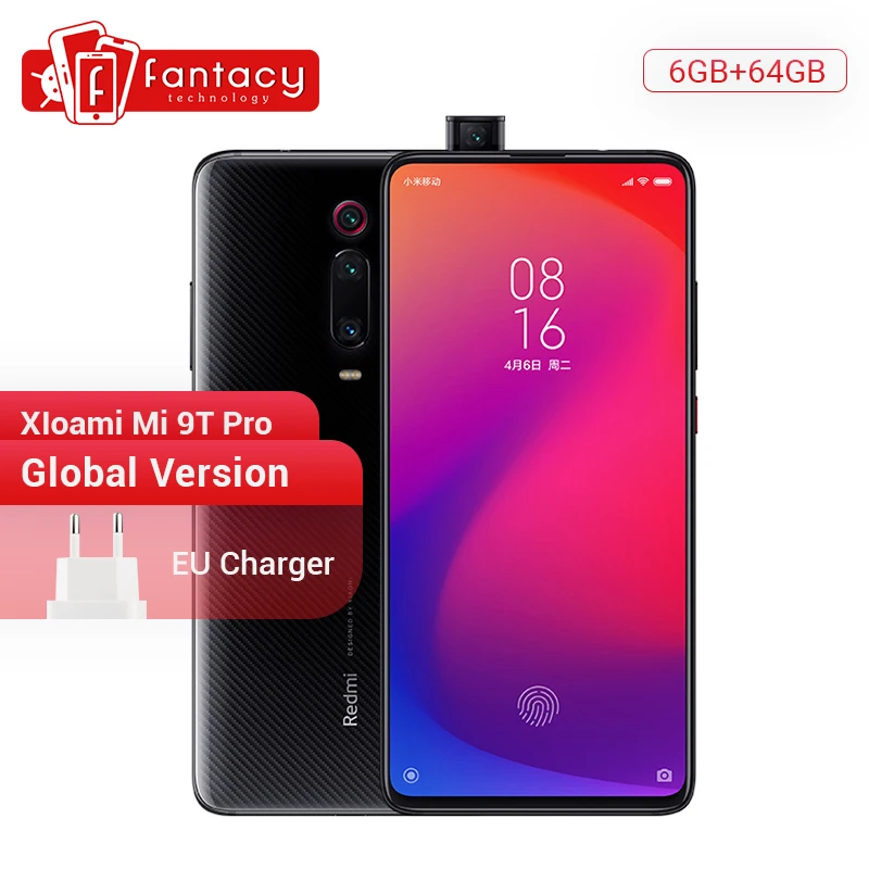 Глобальная версия Xiaomi mi 9T Pro (Red K20 Pro) 6 ГБ 64 Смартфон Snapdragon 855 дисплей 39 дюйма камера