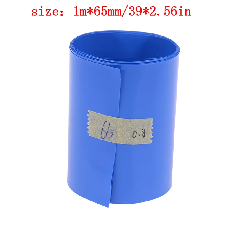 N65 30/50/65/75/85mm18650 литий Батарея терм усадочная трубка литий-ионный аккумулятор Обёрточная бумага кожного покрова ПВХ термоусадочная пленка муфта для труб аксессуары - Цвет: N65