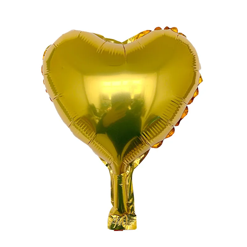 10pcs/lot 10 inch Helium Balloon heart Wedding star Aluminum Foil Balloons Inflatable gift Birthday Party Decoration Ball foil balloons aluminum balloon inflatable balloon birthday balloon set birthday balloons party balloon set