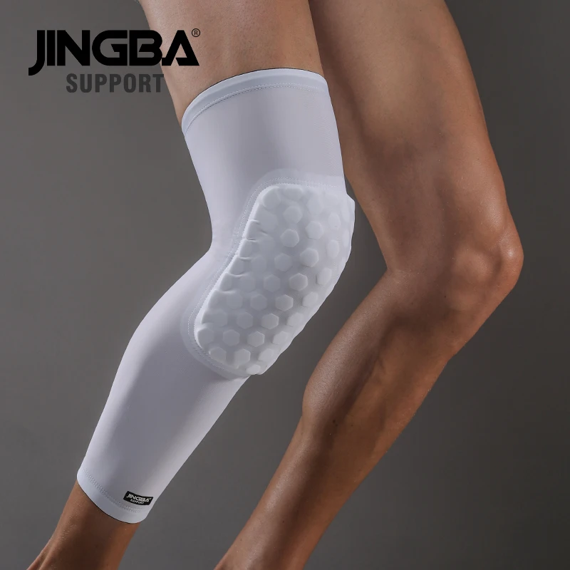 JINGBA SUPPORT 1PC Honeycomb protector Safety Basketball knee pads support Volleyball knee brace support Sports protector
