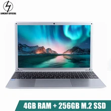 LHMZNIY RX-5 Student Laptop 15.6 Inch FHD IPS Screen Intel Quad Core 4GB RAM Netbook 1080P Windows 10 with WiFi Bluetooth Webcam