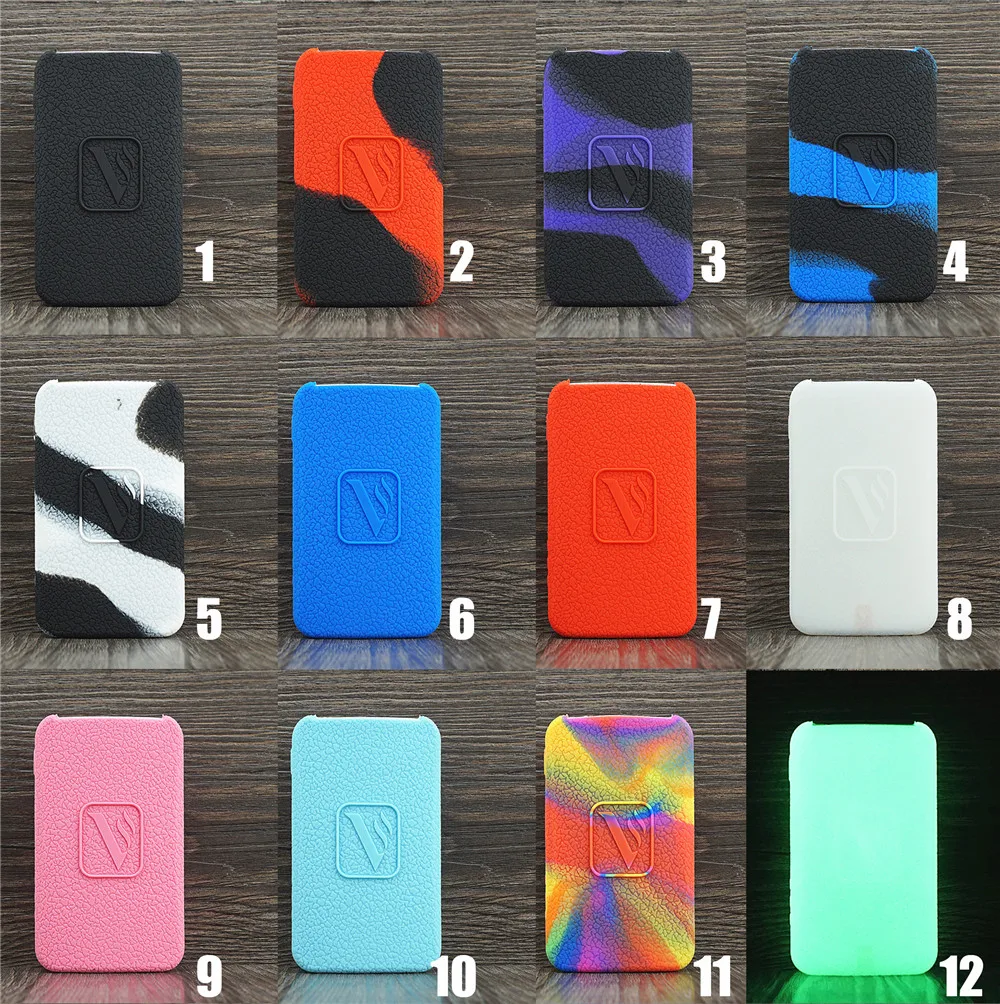 

Texture Cover for Vaporesso GEN 220W TC Box Mod Silicone Case lost vape Protective Rubber Sleeve Skin Shield leather Wrap