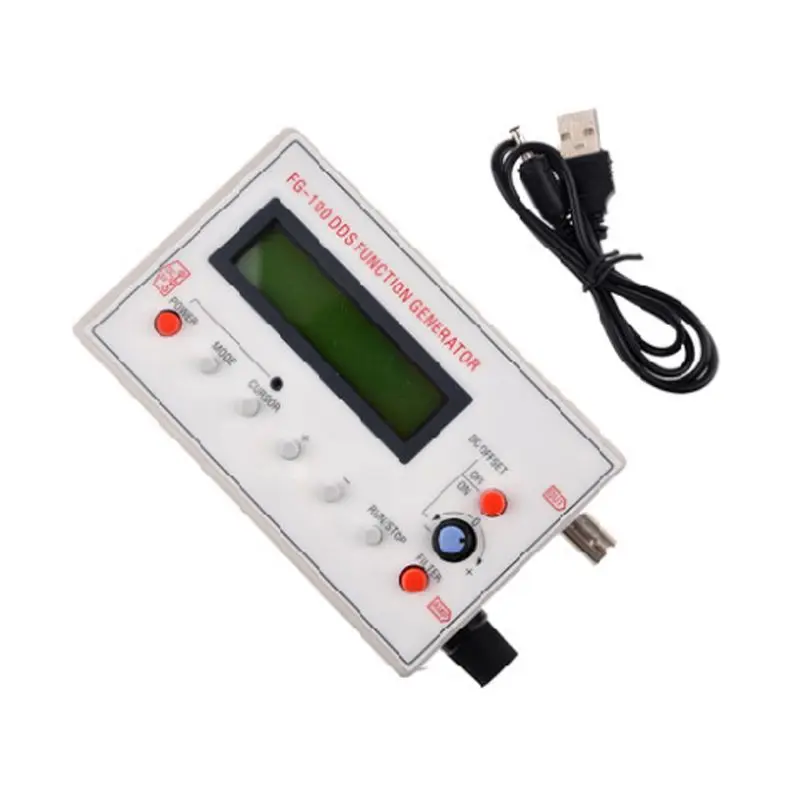 FG-100 DDS Функция генератор сигналов счетчик частоты 1Hz-500 кГц
