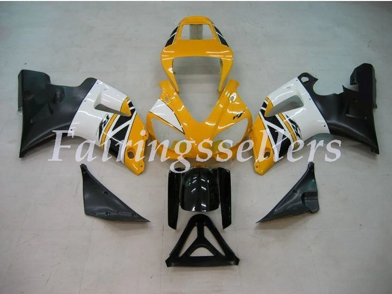 ABS полный обтекатель комплект подходит для Yamaha YZF-R1 YZF1000 R1 1998 1999 98 99 обтекатель комплект красный белый