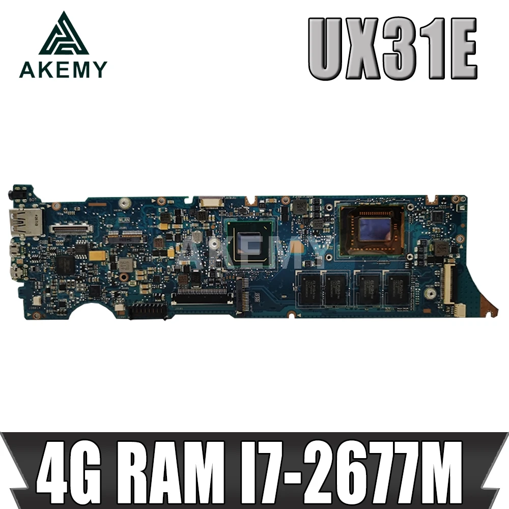 Akemy UX31E материнская плата для ноутбука Asus UX31 протестированный Оригинал 4G