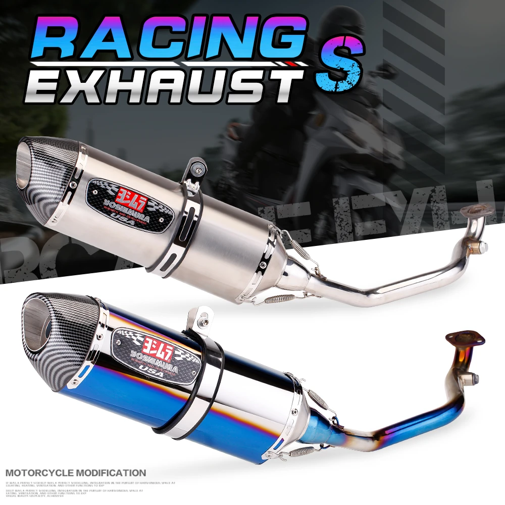 Scooter Sym Kymco 125 Scooter Uitlaat Gy6 125cc 150cc Nieuwe High  Performance Racing Zwarte Korte Uitlaat 152qmi 157qmj Motor|Exhaust \u0026  Exhaust Systems| - AliExpress