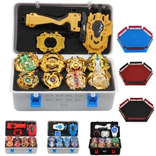 Новые пусковые установки Takara Tomy Bey Bay Burst коробка Арена стадион Подарочные игрушки мальчик дети слив Fafnir Toupie Золотое лезвие гироскопа