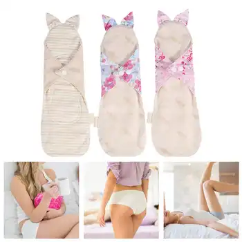 1 pz lavabile in cotone organico femminile tovagliolo sanitario riutilizzabile Pad mestruale Panty Liner panno sanitario assorbente Pantiliner 1
