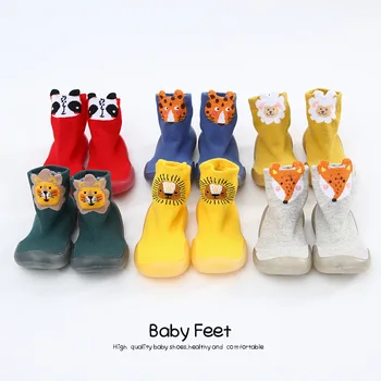 

New Style Baby Toddler Shoes Spring Cartoon Socks Toddler Shoes Fashion Breathable Non-Slip Socks Shoes for Boys Girl Shoes