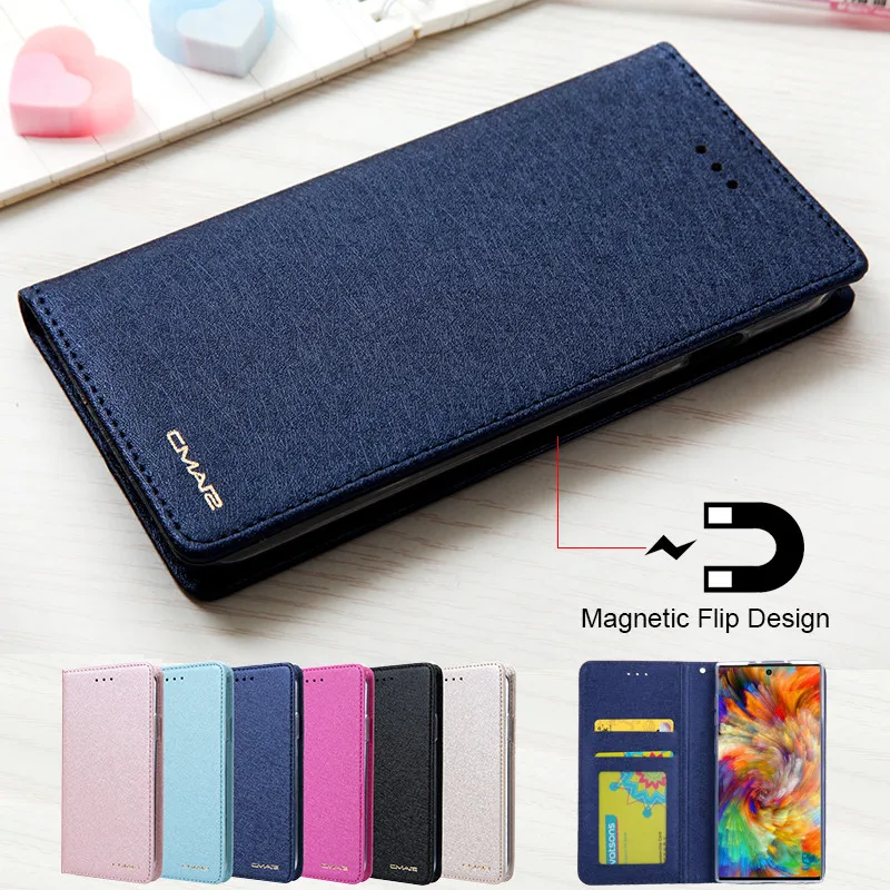 Для Hoesje samsung Note 10 Plus чехол Роскошный кожаный чехол для телефона на samsung Galaxy Note 10 Чехол Флип-бумажник чехол Note 10 10+ чехол