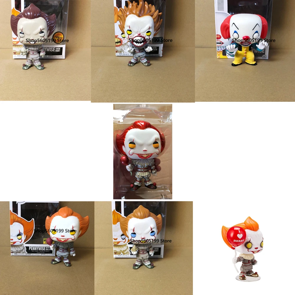 Виниловые фигурки героев мультфильма Дарк Чейз Pennywise 472 #473 #475 #55 # с коробкой |